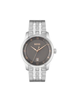 HUGO BOSS Round Analog Men's Grey Case Wrist Watch - 1514116  - Image 1