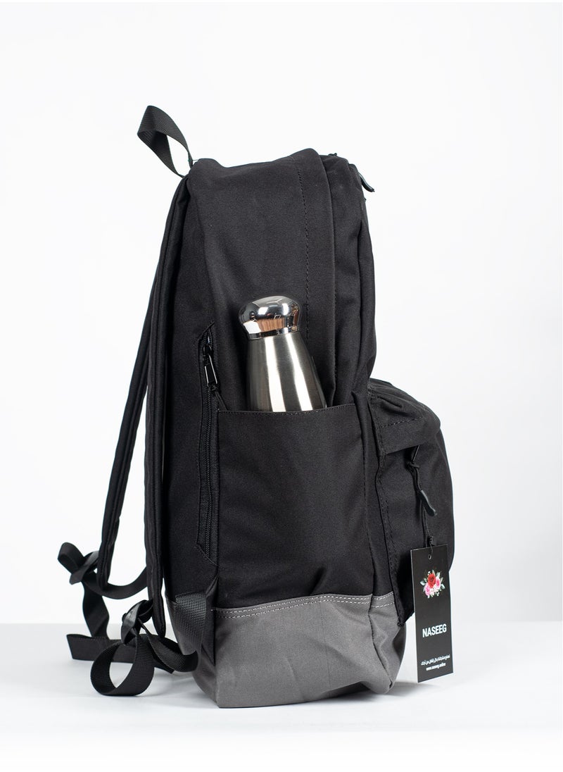 NASEEG - Everyday Backpack - Black - Image 1