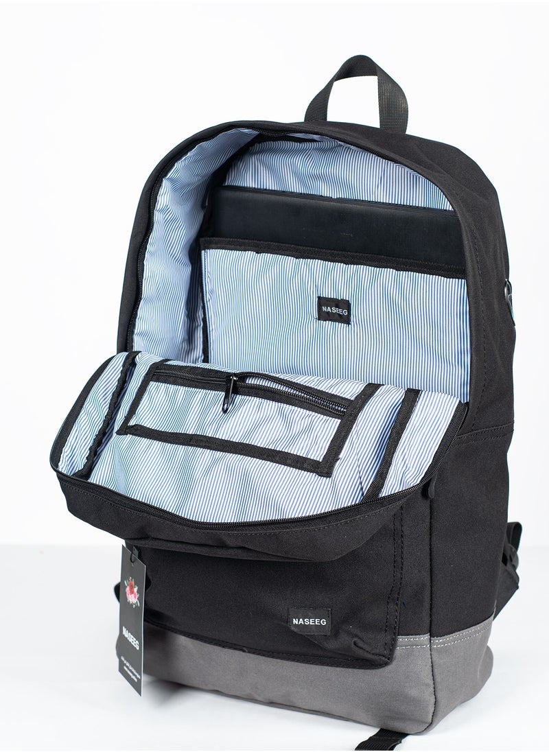 NASEEG - Everyday Backpack - Black - Image 1