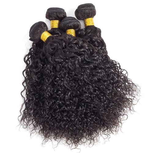 ROYAL IMPRESSION 12A Curly Bundles Human Hair 18" 20" 22" 24" 400g Brazilian Kinky Curly Human Hair Weave 4 Bundles 100% Unprocessed Brazilian Virgin Hair Bundles Double Weft Remy Hair Natural Color - Image 2