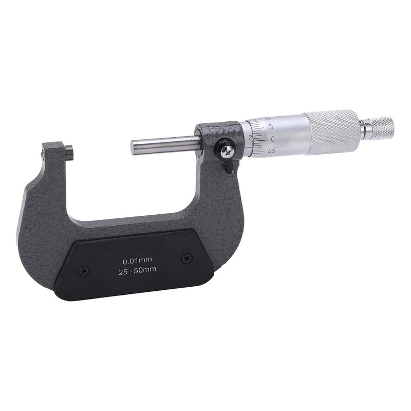 Portable Micrometer Caliper Thickness with Alloy Outer Layer for Accurate Measurement, Carrying Mechanical Structure Micrometer Measuring Tool, Wide Application and Intuitive Rea (Ylwxzenith8CRk-12) - Image 4
