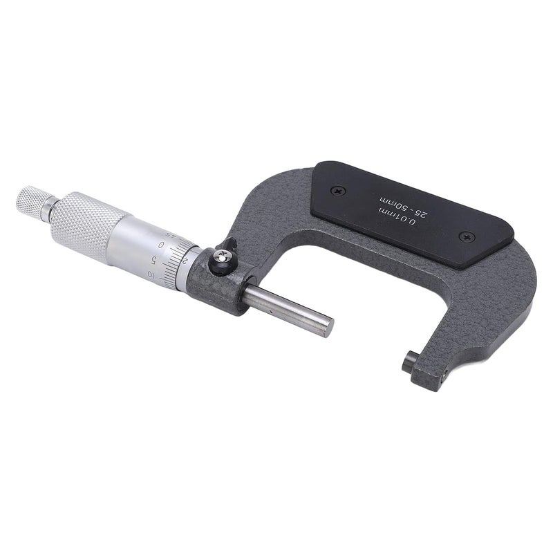 Portable Micrometer Caliper Thickness with Alloy Outer Layer for Accurate Measurement, Carrying Mechanical Structure Micrometer Measuring Tool, Wide Application and Intuitive Rea (Ylwxzenith8CRk-12) - Image 5