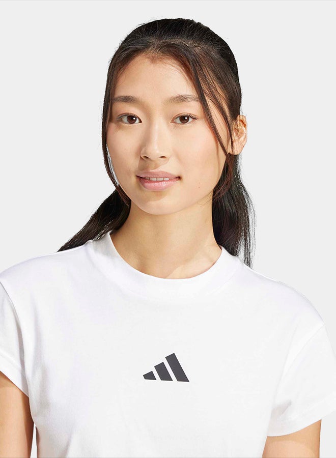 Adidas Future Icons Small Logo Baby T-Shirt - Image 4