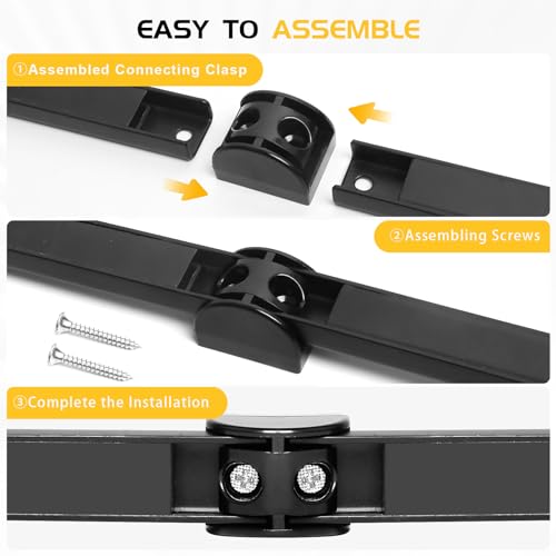 DGSL Magnetic Tool Holder Strip 4 Pack, 12 In Heavy Duty Tool Organizer Magnetic Strip, Tool Magnet Bar For Garage Tool Organization - Image 3