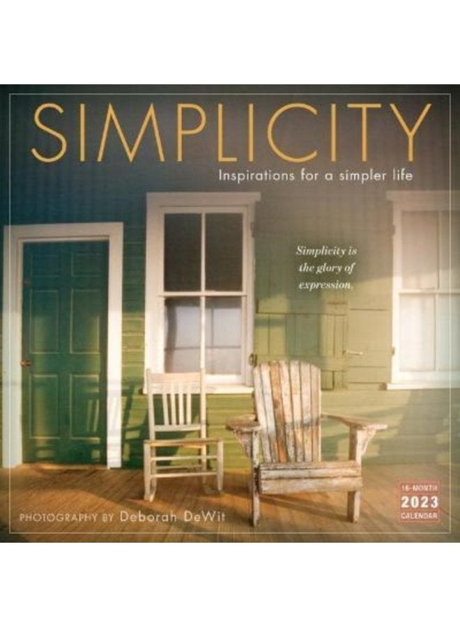 SIMPLICITY INSPIRATIONS FOR A SIMPLER LI - Paperback