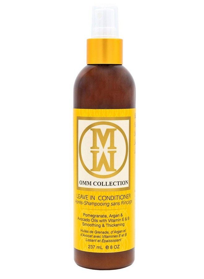 OMM Collection Natural Lightweight Leave In Conditionermoisturizing Detangler Spray For Frizzy & Curly Hair Prevents Breakage Color Safe Cream Conditioner For Dry Damaged & Over Processed Hair  - Image 2