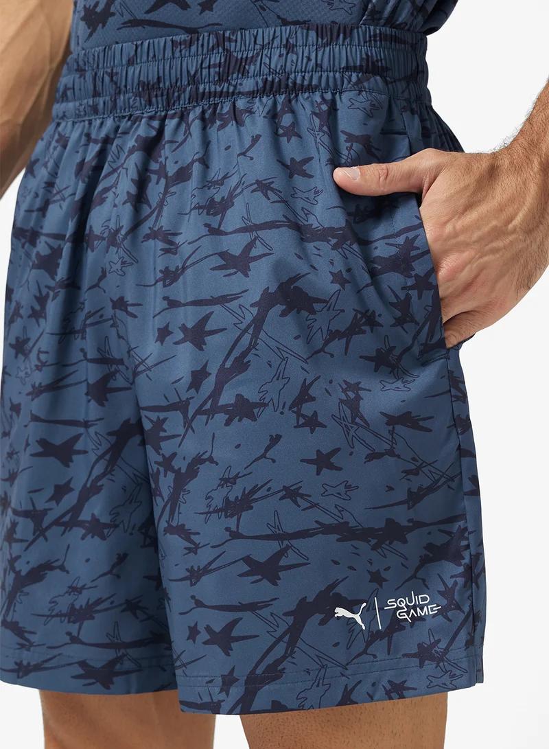 PUMA 6" X Squid Game Aop Woven Shorts