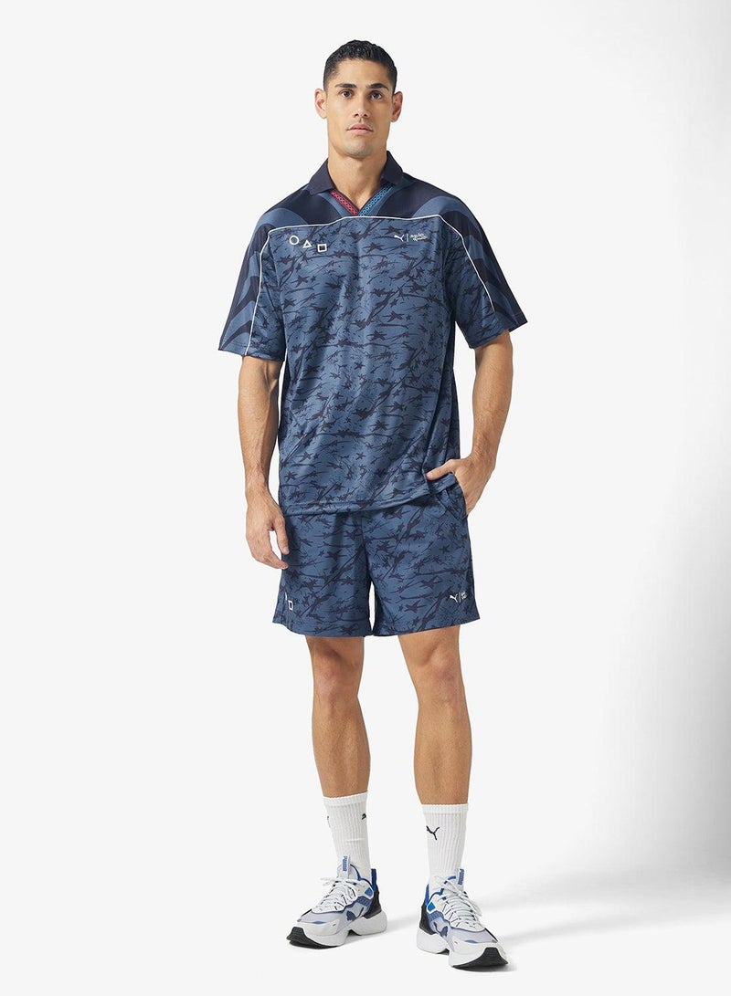 PUMA 6" X Squid Game Aop Woven Shorts - Image 2