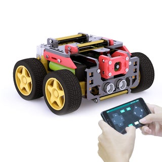 Adeept 4WD Smart Robot Kit Compatible with Raspberry Pi 4 3 Model B+ B, OpenCV Target Tracking, Real-Time Video, AWR Robotic Car Kit Adult with PDF - pzsku/ZED708544D1064B5945D7Z/45/1749324280/9909378d-33de-4277-9ad8-8d1987b96e83