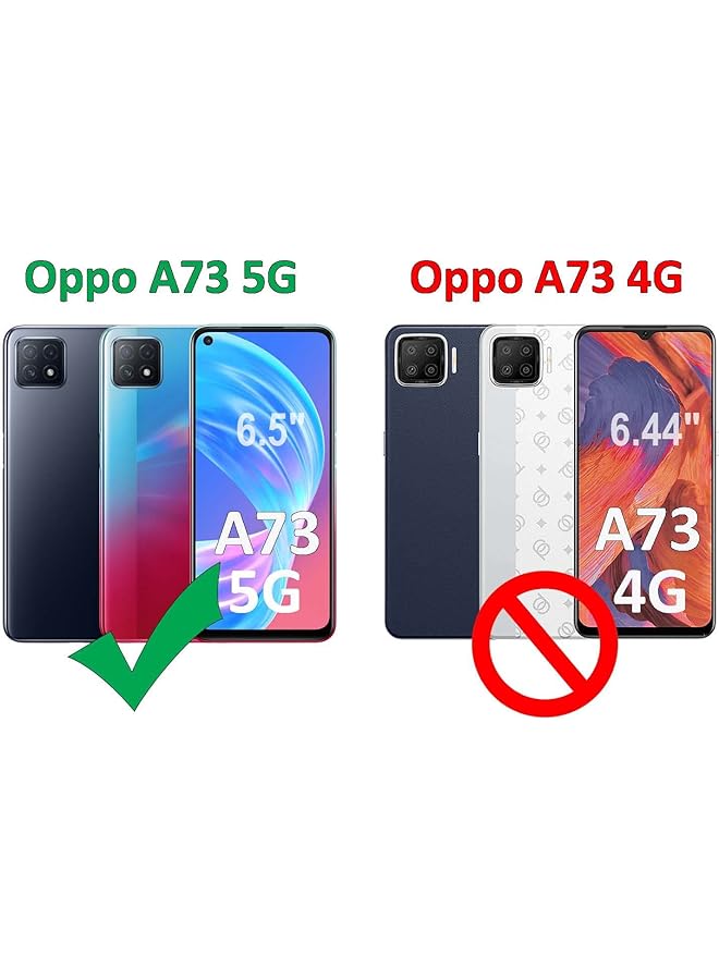 erorex Soft Touch Flexible Plastic Mobile Phone Case Cover Compatible With Oppo A73 5G 5Th Generation Dark Green - Image 2