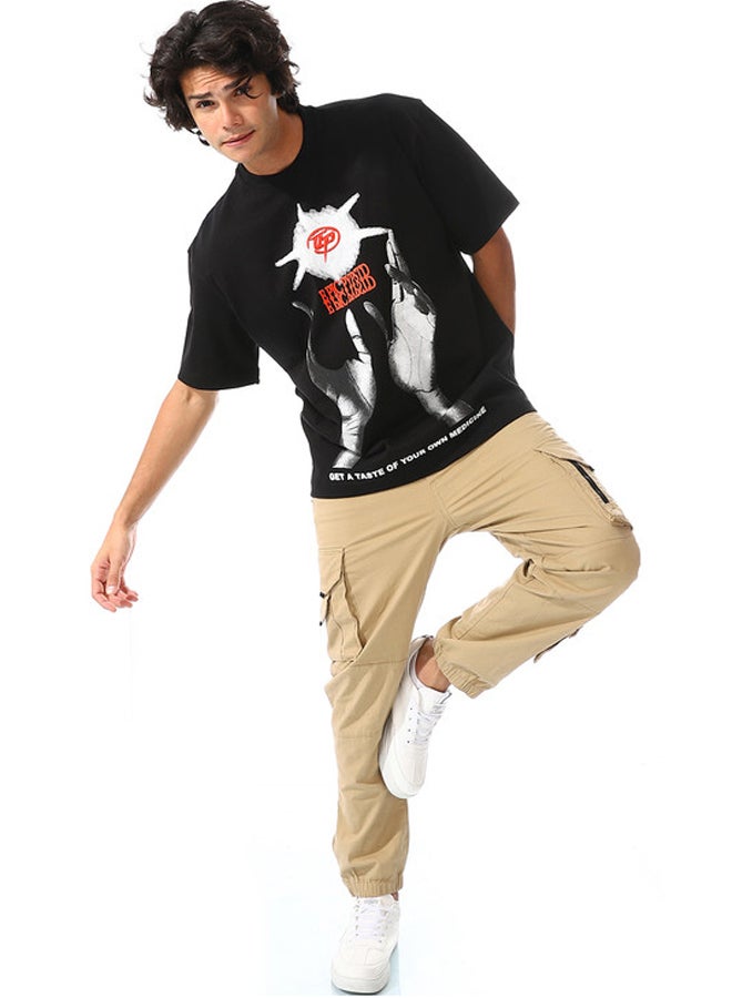 WHITE RABBIT Slip On Oversized Cotton T-Shirt  - Image 4