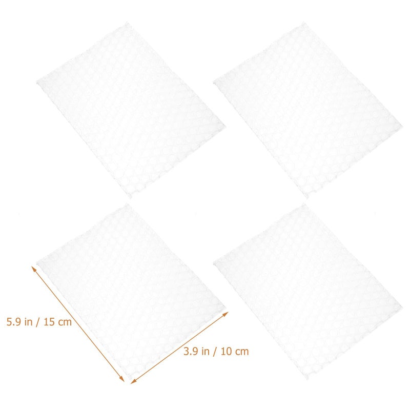 Double Wall Small Bubble Pouches 5.91X3.94 Inch 100 Pack for Shipping Packaging Mailing Storage - Image 3