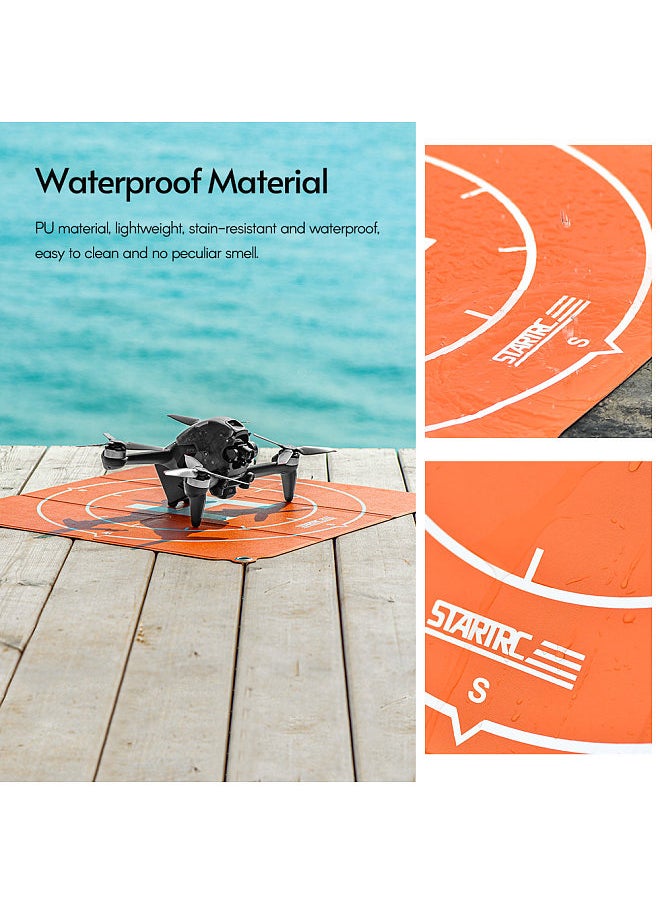 STARTRC - 50cm/20inch Universal Drone Landing Pad Foldable Double-side Waterproof Helipad Replacement for DJI Mavic Mini/ Mini2/ Air 2S/ Air 2/ Mavic 2 Pro/ FPV - Image 1