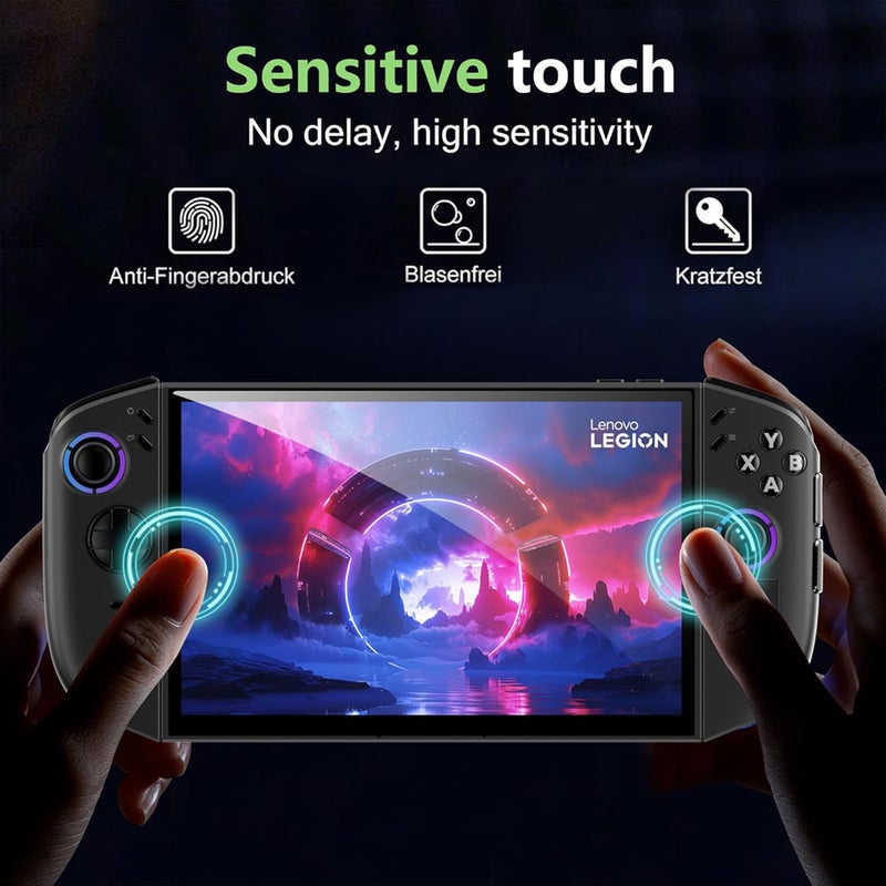 سجيت واقي شاشة عدد 2 لجهاز Lenovo Legion Go Gen 2 Handheld 2025
زجاج مقوّى متوافق مع Legion Go2 بحجم 8.8 بوصة - Image 2
