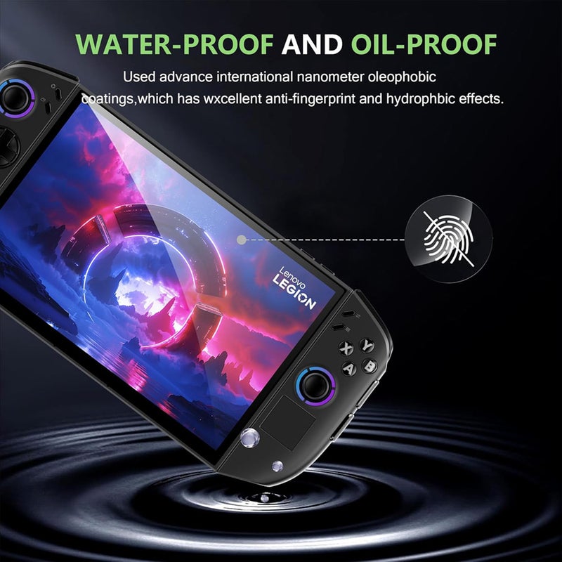 سجيت واقي شاشة عدد 2 لجهاز Lenovo Legion Go Gen 2 Handheld 2025
زجاج مقوّى متوافق مع Legion Go2 بحجم 8.8 بوصة - Image 4