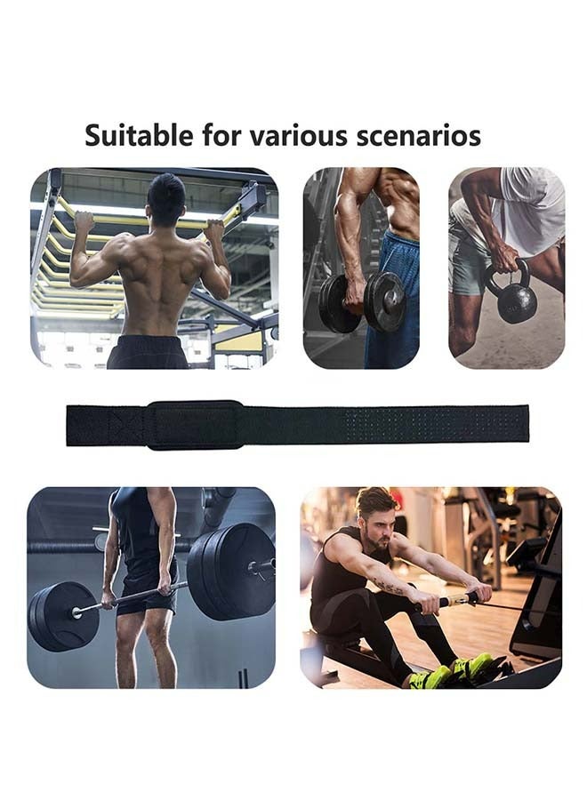 KUAZIVI Lifting Wrist Straps Gym Wristbandsfor Weightlifting, Bodybuilding, Powerlifting, Strength Training & Deadlifts Great for Men & Women 2Pcs - Image 5