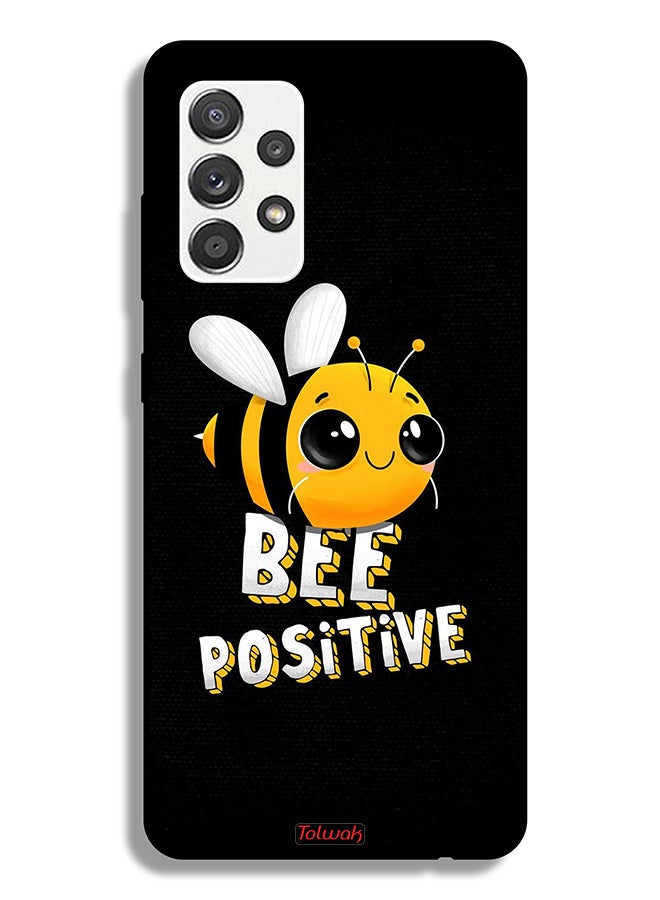 Tolwak Samsung Galaxy A32 5G Protective Case Cover Bee Positive - Image 1