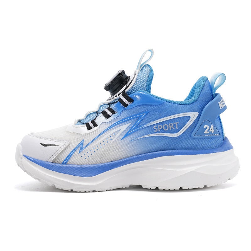 Mesh Sneakers Lightweight Flexible Sole Walking Shoes For Kids Indoor And Outdoor Activities - Image 1