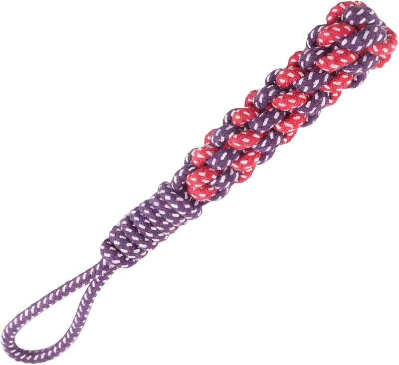 Dog Chew Toy, Puppy Tug Toy, Cotton Rope - Interactive Training & Teething Relief - Image 1
