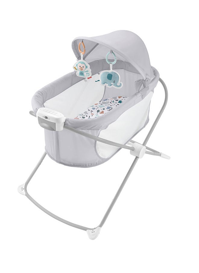 Fisher-Price مهد عرض المناظر المهدئ بيساج الحجر الهادئ  - Image 1
