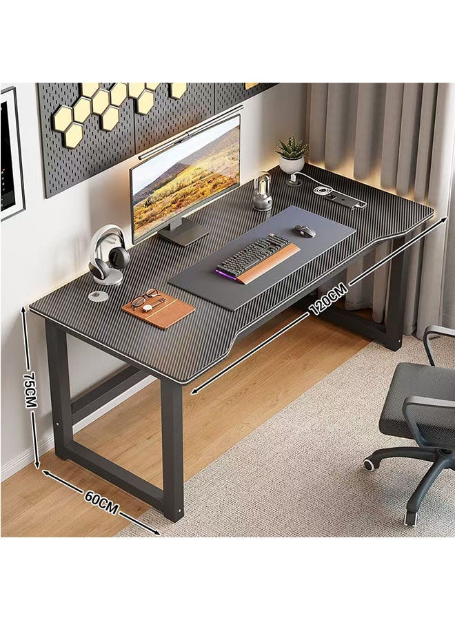 JCB CHIC Computer Desk Corner Desk Gaming Desk PC Table  with Large Monitor Shelf，Writing Study Table with USB charging,120*60*74cm E-sports Ergonomic Gaming Table Office table - Image 2