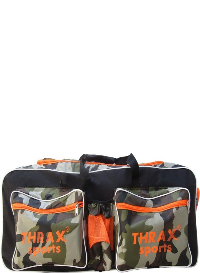 THRAX Super Pack Wheel Cricket Kit Bag Army Color - Image 3