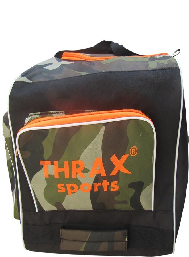 THRAX Super Pack Wheel Cricket Kit Bag Army Color - Image 5