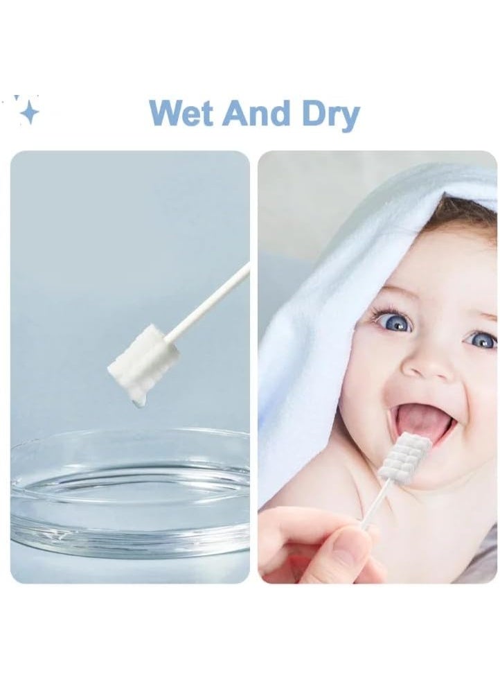 MOMENT [30 PCs] Baby Tongue Cleaner, Clean Healthy Baby Gums Soft Guaze, Infant Toothbrush Gentle & Soft Oral Care for 0-3 Years Old - Image 3