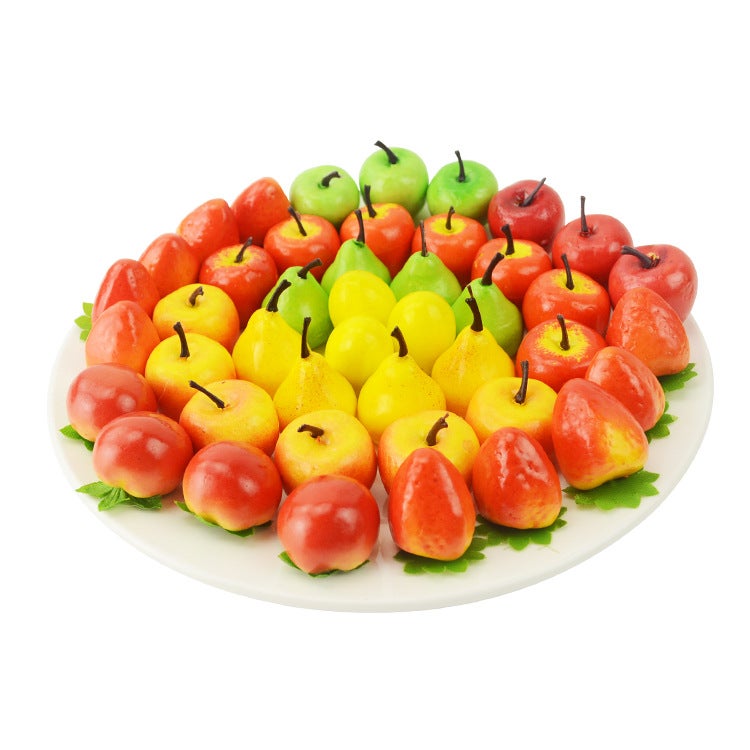 Simulated Mini Foam Fruit Decoration Set – Handmade Small Vegetable Props - Image 5