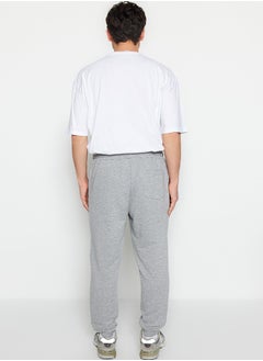 trendyol Gray Melange Regular Fit Sweatpants  - Image 5