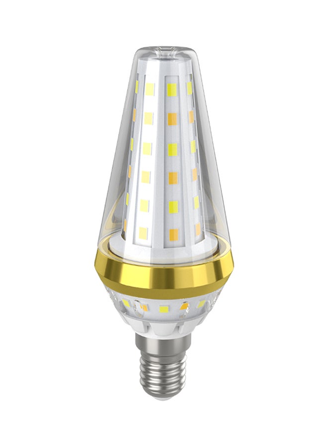 Vmax T024 LED Smart Cone Bulb 6W E14 Gold | 600lm Neutral White Light | 360° Beam Angle | Decorative Energy-Saving Lamp - Image 1