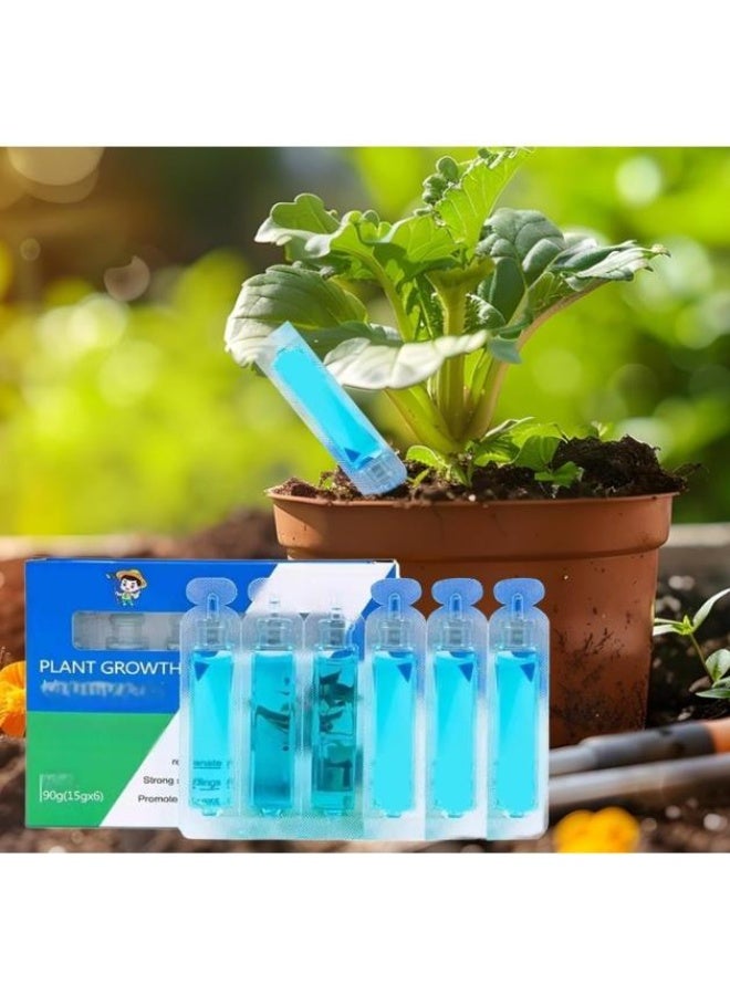 Plant Growth Growing Fast Liquid Fertilizer Best For Indoor & Outdoor Plants 6PCS Per Pack - Image 1