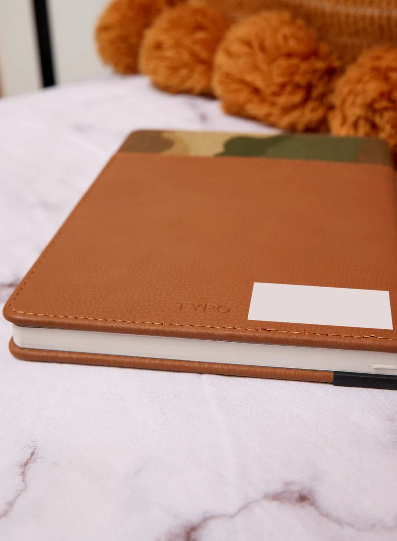 Typo A5 Camouflage Pocket Hardcover Journal