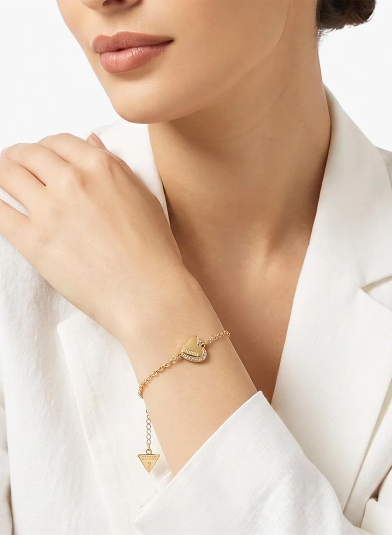 GUESS  Heart Chain Bracelet for Women | Best Price UAE