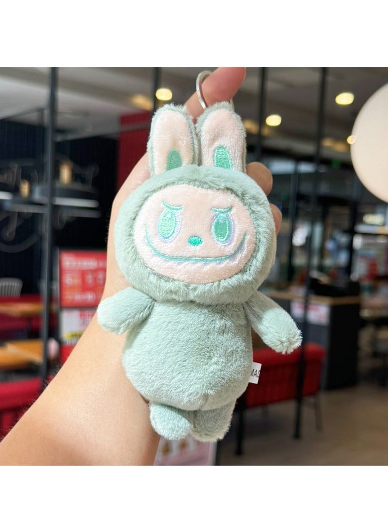 RTYY - Labubu Plush Toy Keychain Charm Gift Frown Labubu Keychain - Image 1