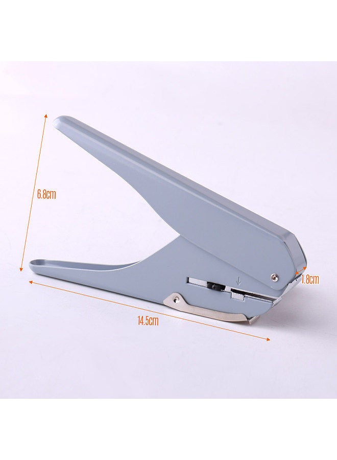 Handheld DIY Mushroom Single Hole Punch Puncher Paper Cutter with Ruler for Office Home School Students