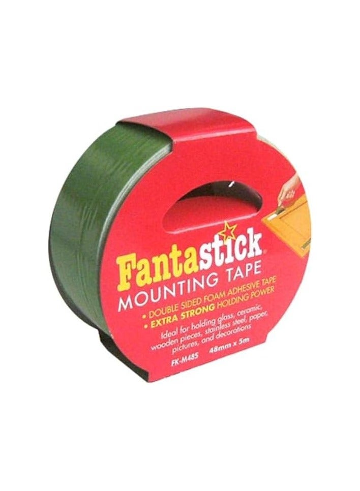 Fantastick Fantastick mounting tape (double-sided foam adhesive tape ) FK-M485  SIZE: 48MM X 5 MTR 
