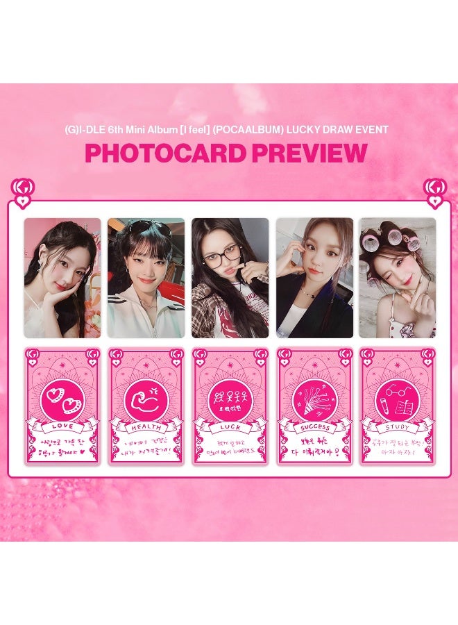 NIBEMINENT 5 Pcs Kpop (G)I-DLE MS3.0 Makestar Lucky Draw Event Lomo Cards Card For Fans Collection Gifts - Image 1