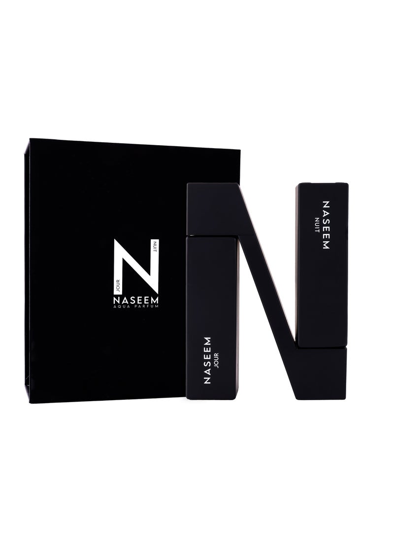 Naseem Nuit & Jour Eau de Parfum Perfume for Men and Women - 60ml - Image 2