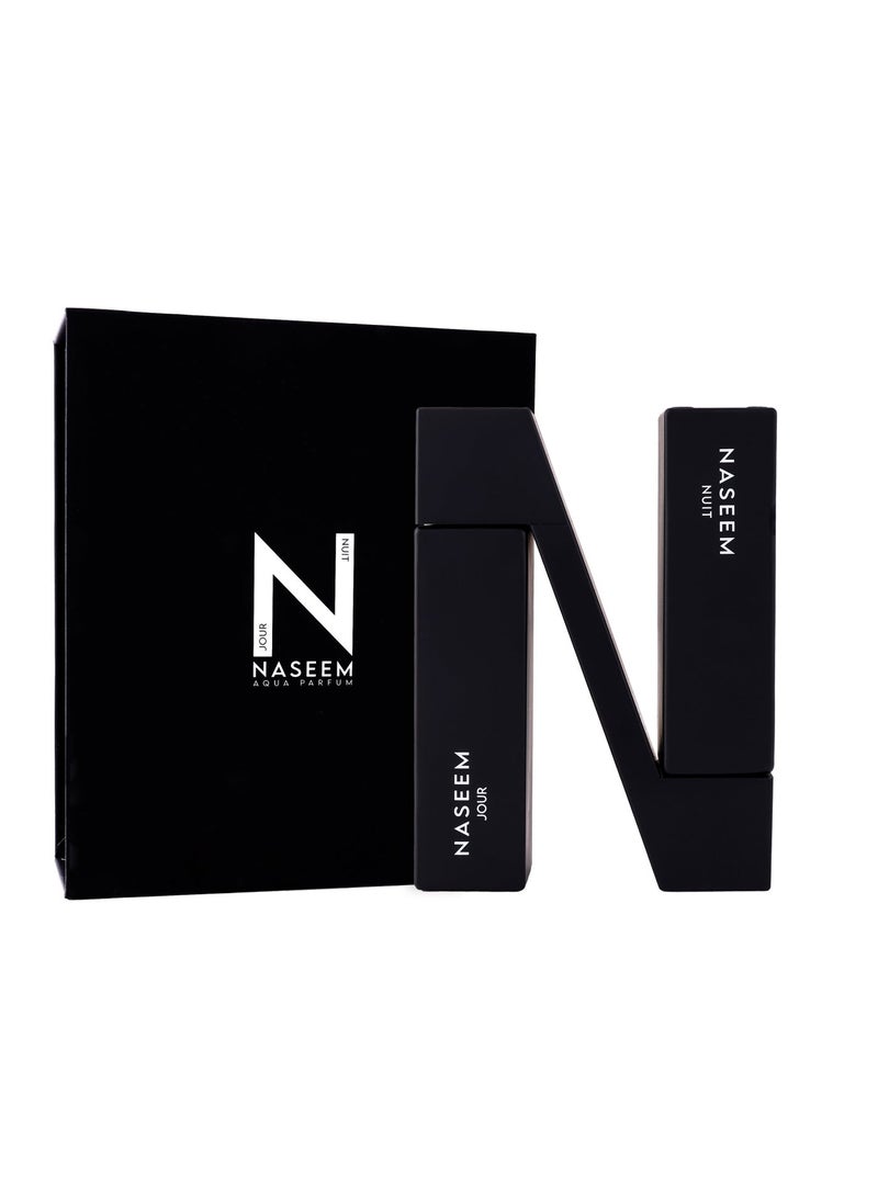 Naseem Nuit & Jour Eau de Parfum Perfume for Men and Women - 60ml - Image 3