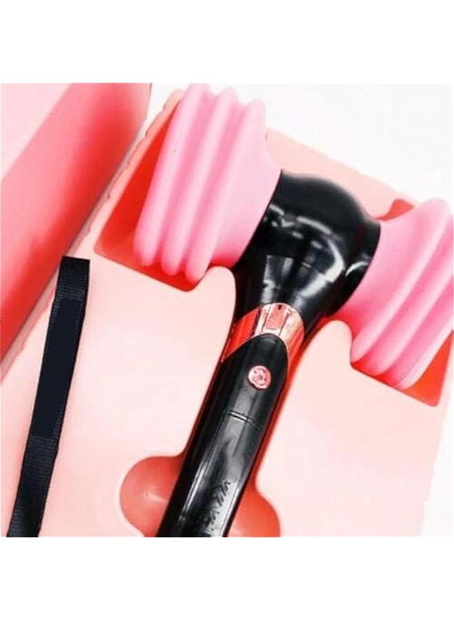 Light Stick Concert Glow Lamp Official Hammer Light Stick Fans Gift Hiphop Stick Luminous Toys (Pink, One Size) - Image 2