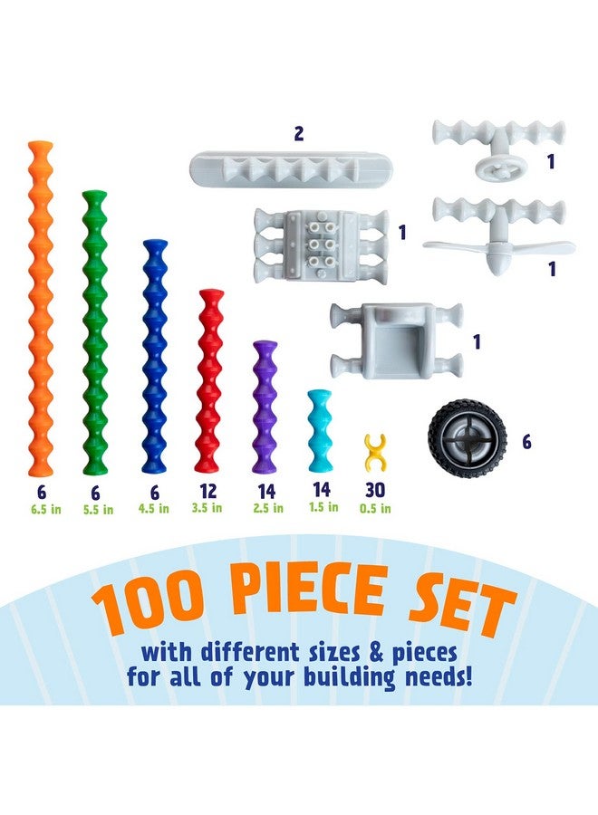 POPULAR PLAYTHINGS Clipstix, 100 Pieces - Image 3