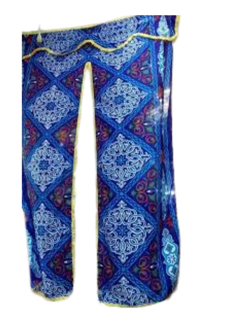 A curtain made of Khayamiya fabric for home decor during Ramadan - For decoration and Ramadan adornment. - Image 1