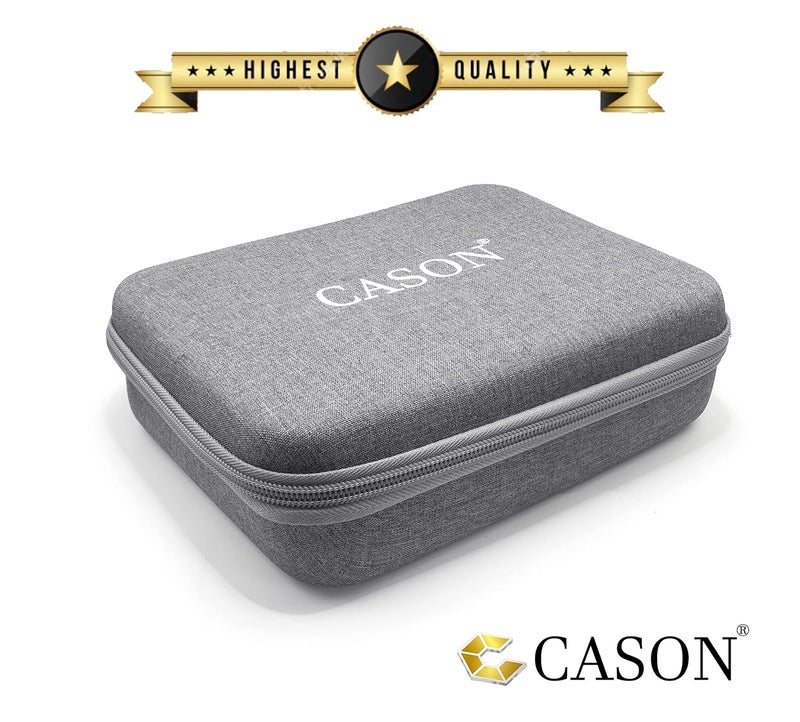 CASON حقيبة حمل لكاميرا الحركة / حقيبة حمل لملحقات كاميرا الحركة CS6 CN10، ملحقات GoPro Go Pro 11/0/9/8، DJI OSMO، Insta 360، SJCAM وغيرها - Image 3