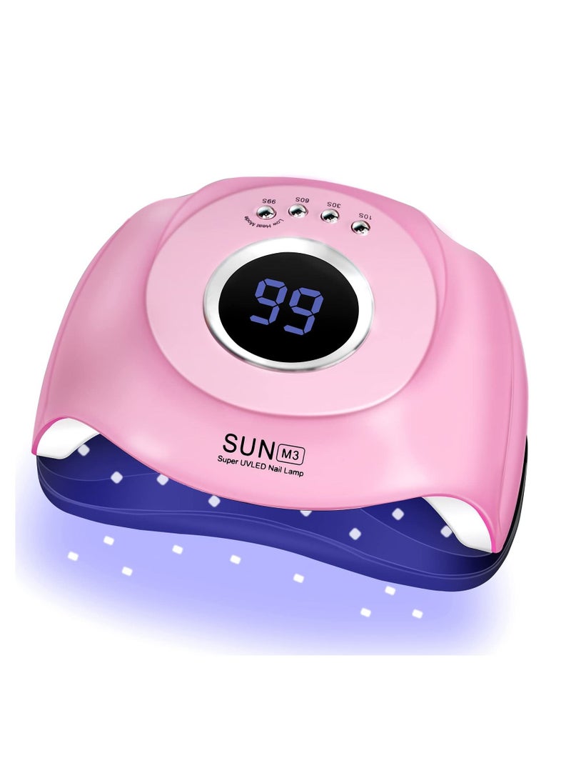 Y&D UV LED Nail Lamp180W Light Dryer for Nails Gel Polish with 45 Lamp Beads 4 Timer Setting LCD Touch Display Screen Auto Sensor Professional  - Image 1