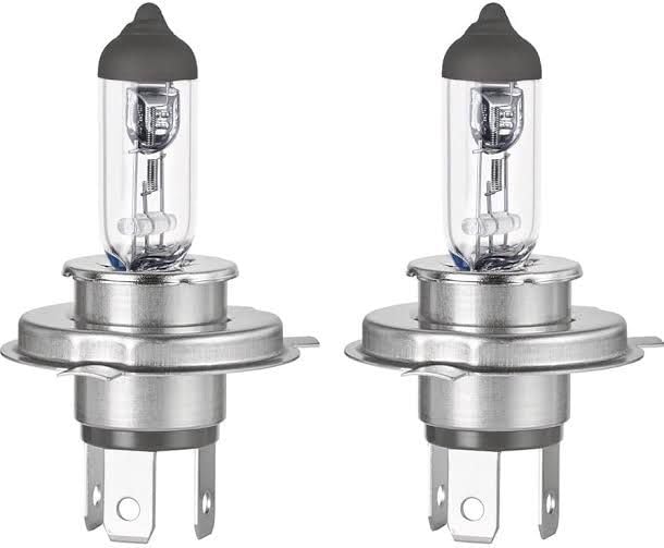 KD K D Minda H4-5001H H4 P43 12V 60/55W Ultimate Yellow-Head Light All Weather Halogen Bulb Quartz Glass - Pack of 2 (UNIVERSAL) - Image 1
