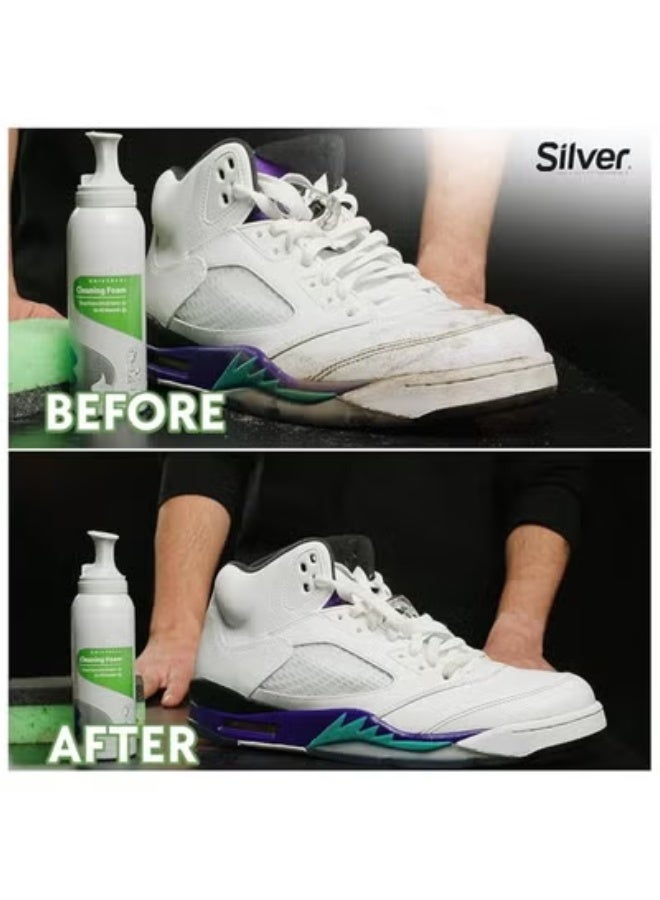 Silver Cleaning Foam Shoe Cleaner - Image 3