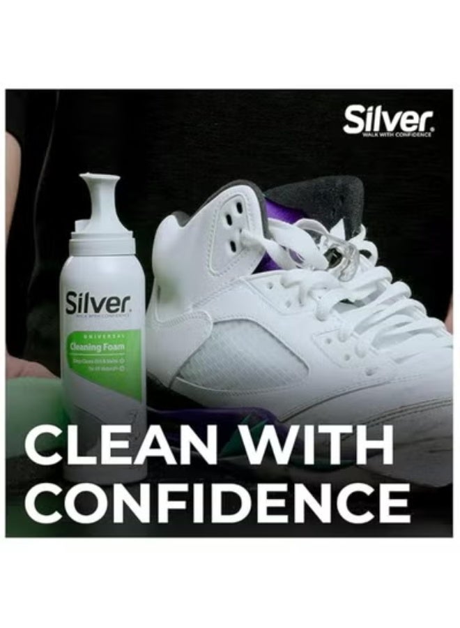 Silver Cleaning Foam Shoe Cleaner - Image 4