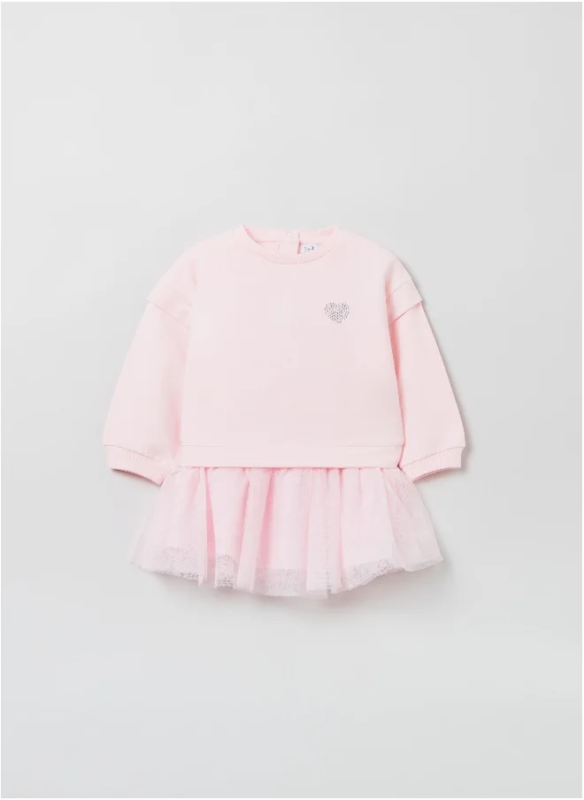 Ovs Ovs Girls Dress With Diamantés And Tulle Skirt