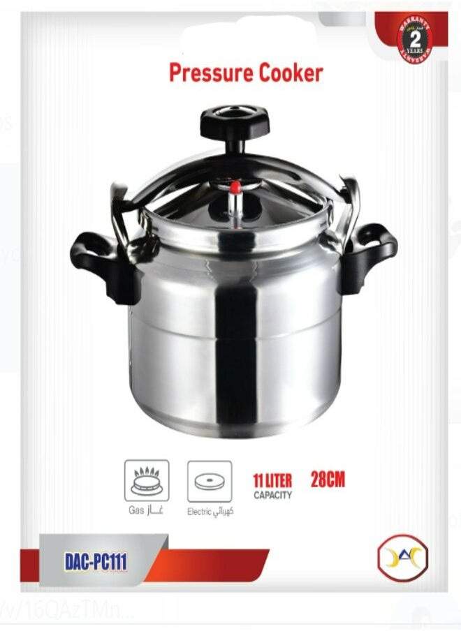 Dac Aluminium Pressure Cooker 11L 28CM 